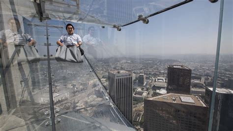 skyslide|SkySlide at U.S. Bank Tower is a wild Los Angeles .